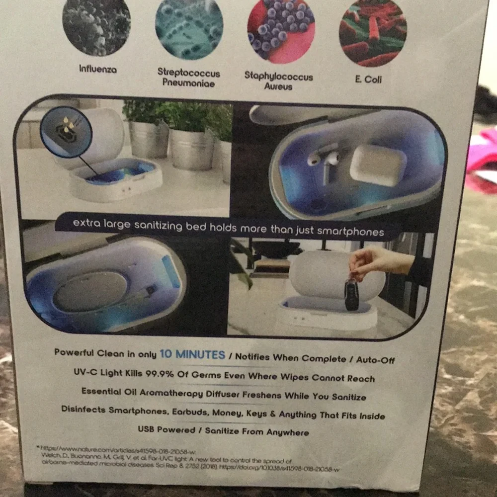 PhoneSpa Phone & Accessory UV-C Sanitizer